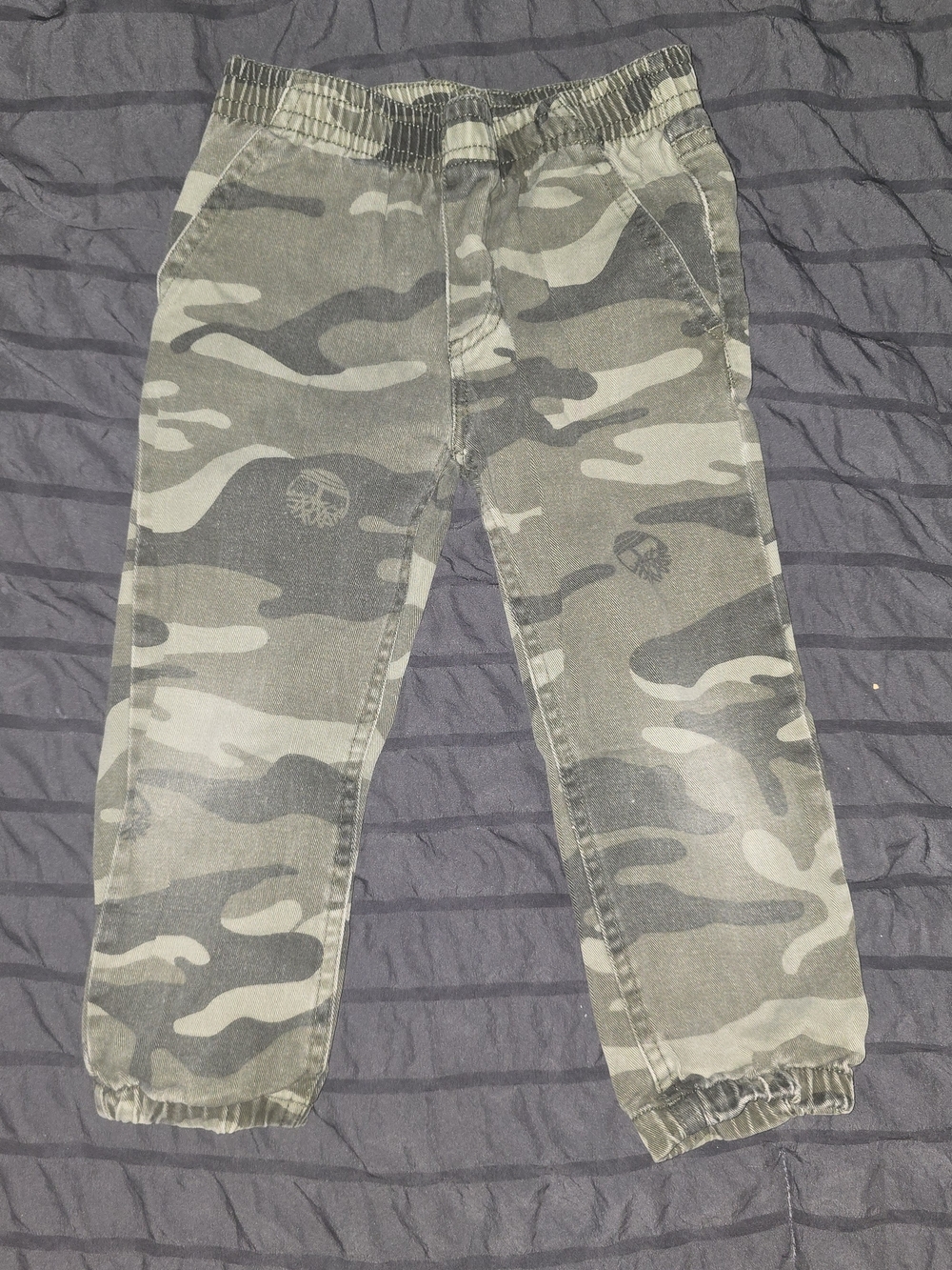 Timberland Green Gray Camo Kids Jogger Pants